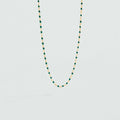 Collier court SMARTY - Vert / Doré - 1
