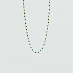 Collier court SMARTY - Vert / Doré - 1