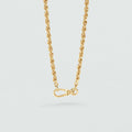 Collier court CHAÎNE CORDE - Doré - 1