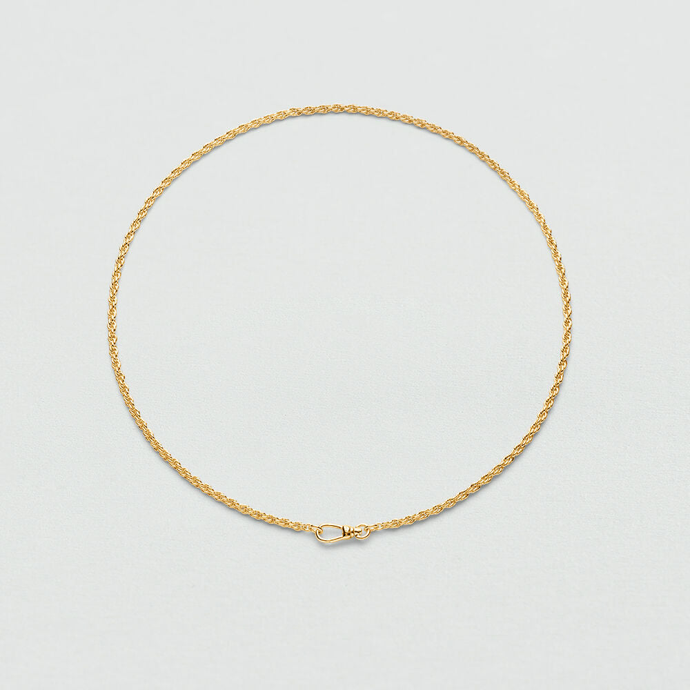 Collier court CHAÎNE CORDE - Doré - 2
