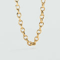 Collier court MAILLE MARTELÉE - Doré - 1