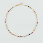 Collier court CANDY - Multicolore / Doré - 2