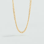 Collier mi-long CHAÎNE GOURMETTE - Doré - 2