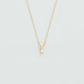Collier court CANDY - Cristal / Doré - 1