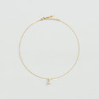 Collier court CANDY - Cristal / Doré - 2