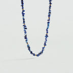 Collier court CASSIS - Bleu / Doré - 1