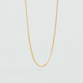 Collier mi-long CHAÎNE JASERON - Doré - 1