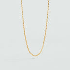 Collier mi-long CHAÎNE JASERON - Doré - 1