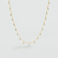 Collier court ALMA - Quartz Vert - 1