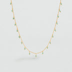 Collier court ALMA - Quartz Vert - 1