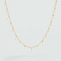Collier court ALMA - Perle - 1