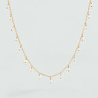 Collier court ALMA - Perle - 1