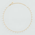Collier court ALMA - Perle - 2