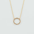 Collier court RAINBOW - Multicolore / Doré - 1