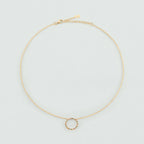 Collier court RAINBOW - Multicolore / Doré - 2