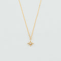 Collier court OURSE - Cristal / Doré - 1