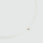 Collier court BELOVED - Cristal / Doré - 1