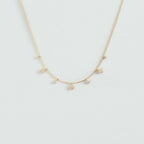 Collier court BELOVED - Cristal / Doré - 1