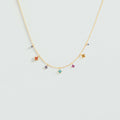 Collier court BELOVED - Multicolore / Doré - 1
