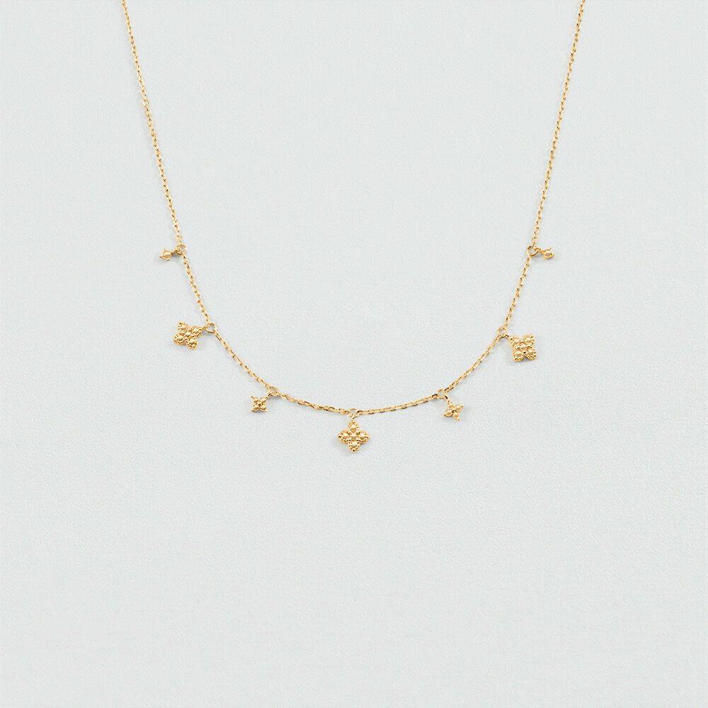 Collier court BELOVED - Doré - 1