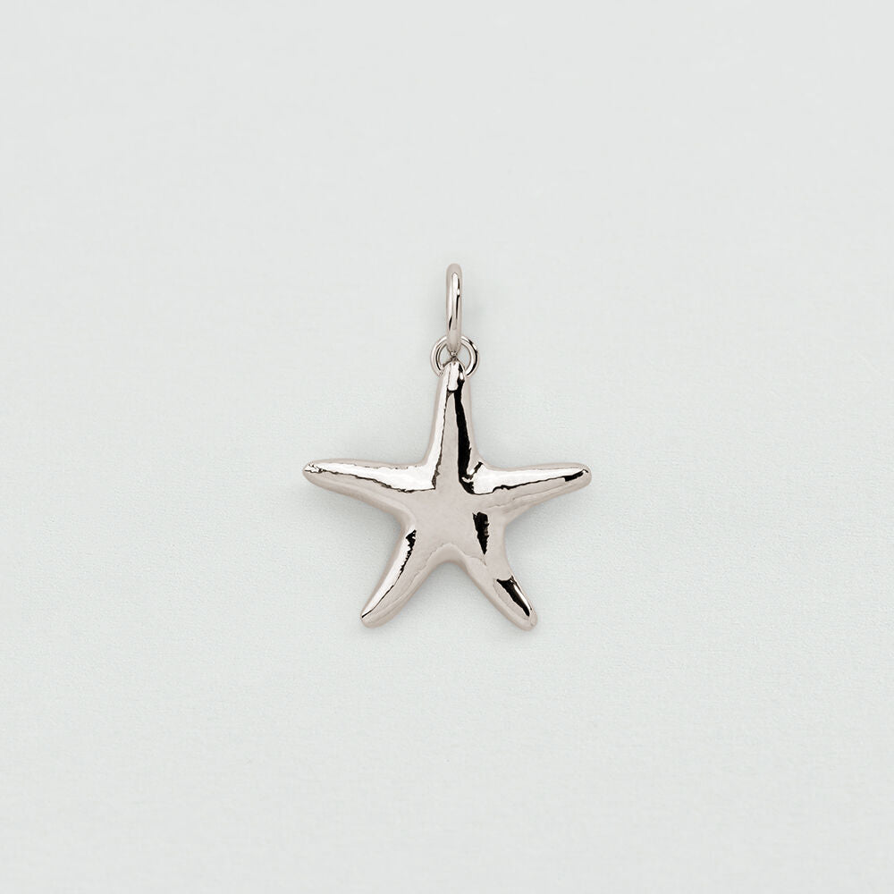 Pendentif ETOILE DE MER - Argenté - 1
