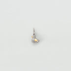 Pendentif PATITO PAVÉ - Cristal / Argenté - 1