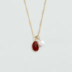 Pendentif PIERRE NATURELLE - Cornaline - 2