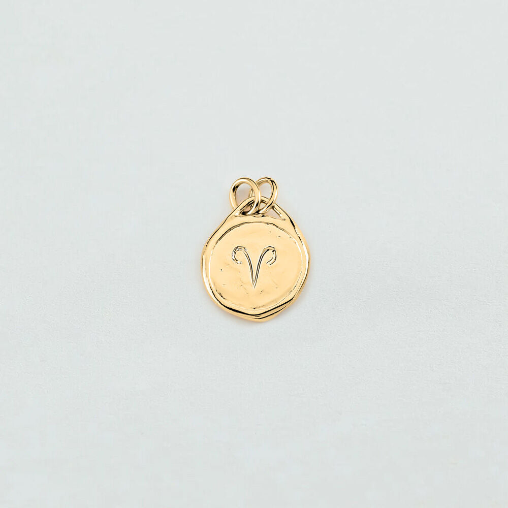 Pendentif BÉLIER ZODIAQUE - Doré - 2