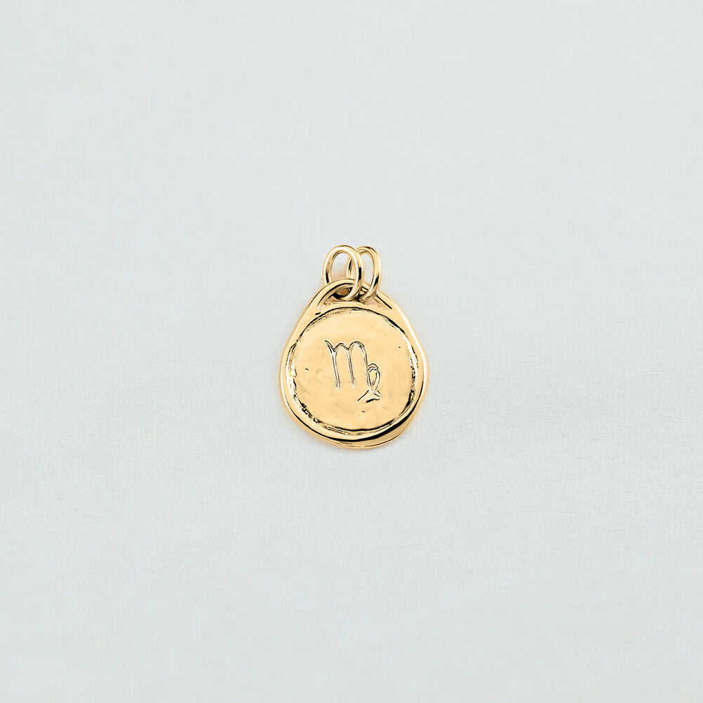 Pendentif VIERGE ZODIAQUE - Doré - 2