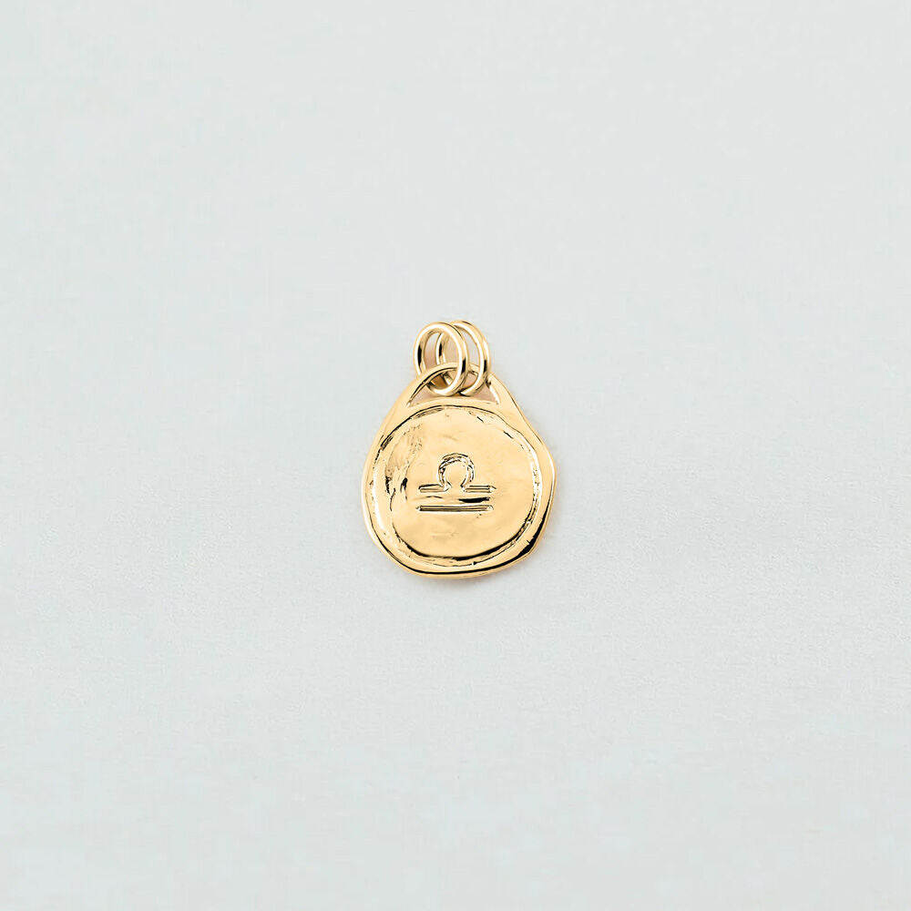 Pendentif BALANCE ZODIAQUE - Doré - 2