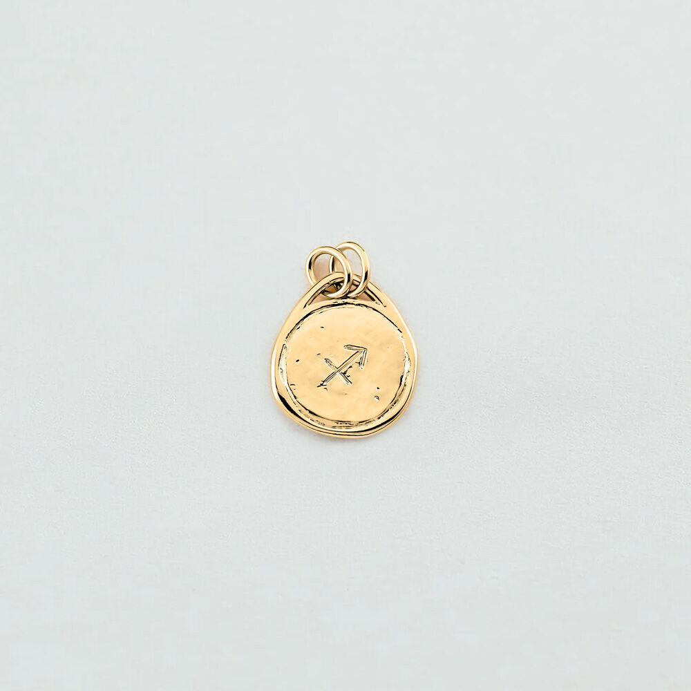 Pendentif SAGITTAIRE ZODIAQUE - Doré - 2