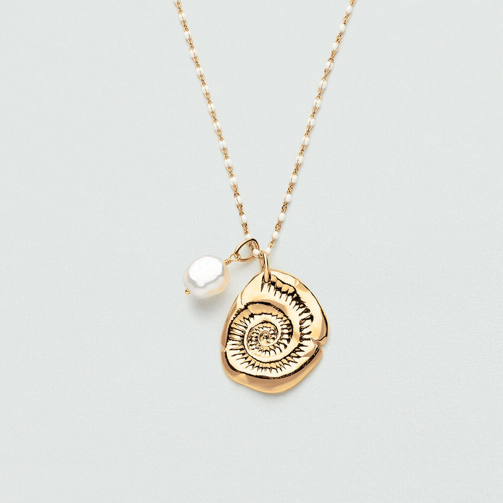 Pendentif COQUILLAGE - Doré - 2