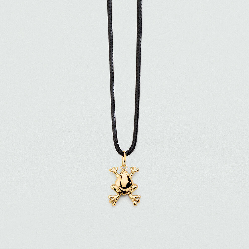 Pendentif GRENOUILLE - Doré - 2