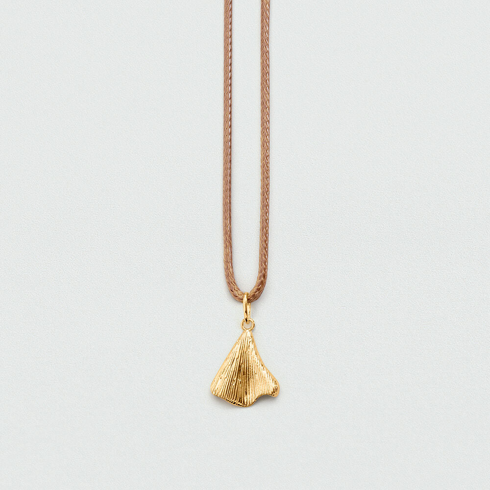 Pendentif FEUILLE DE GINKO - Doré - 2