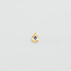Pendentif PIQUE - Bleu / Doré - 1