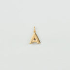 Pendentif LETTRE A - Doré - 1